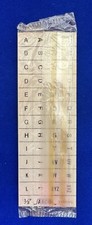 Vintage AICO Tabbing Typerite Inserts for Typewriter Spacing-New in Package thumbnail