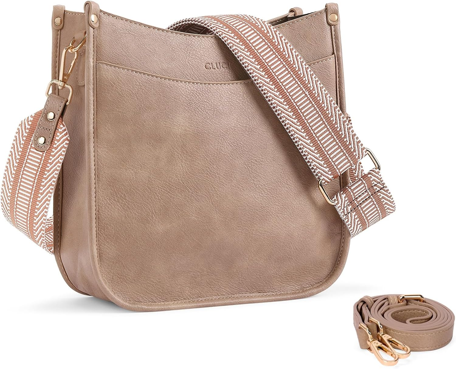 Crossbody Bags for Women Trendy Fashion Shoulder Bag Vegan Leather Purse for Lad-image