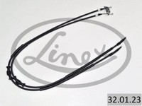 Linex 32.01.23 Cable, Parking Brake For Opel
