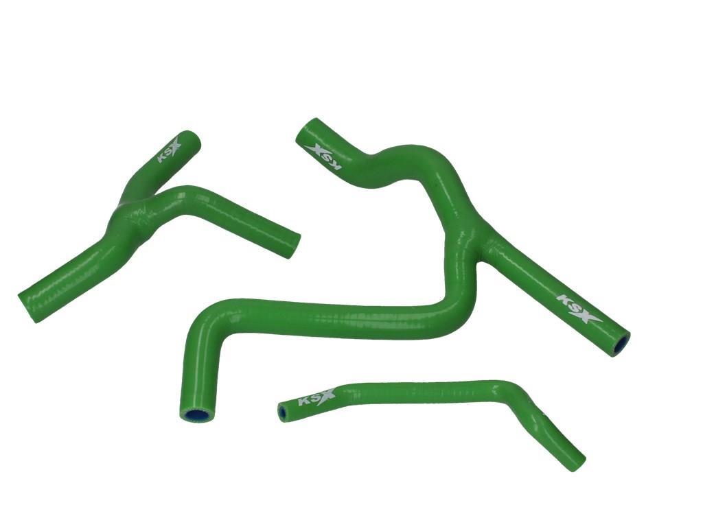Ksx Radiator Hoses Set Fits Kawasaki Kxf 450 09-15 Green