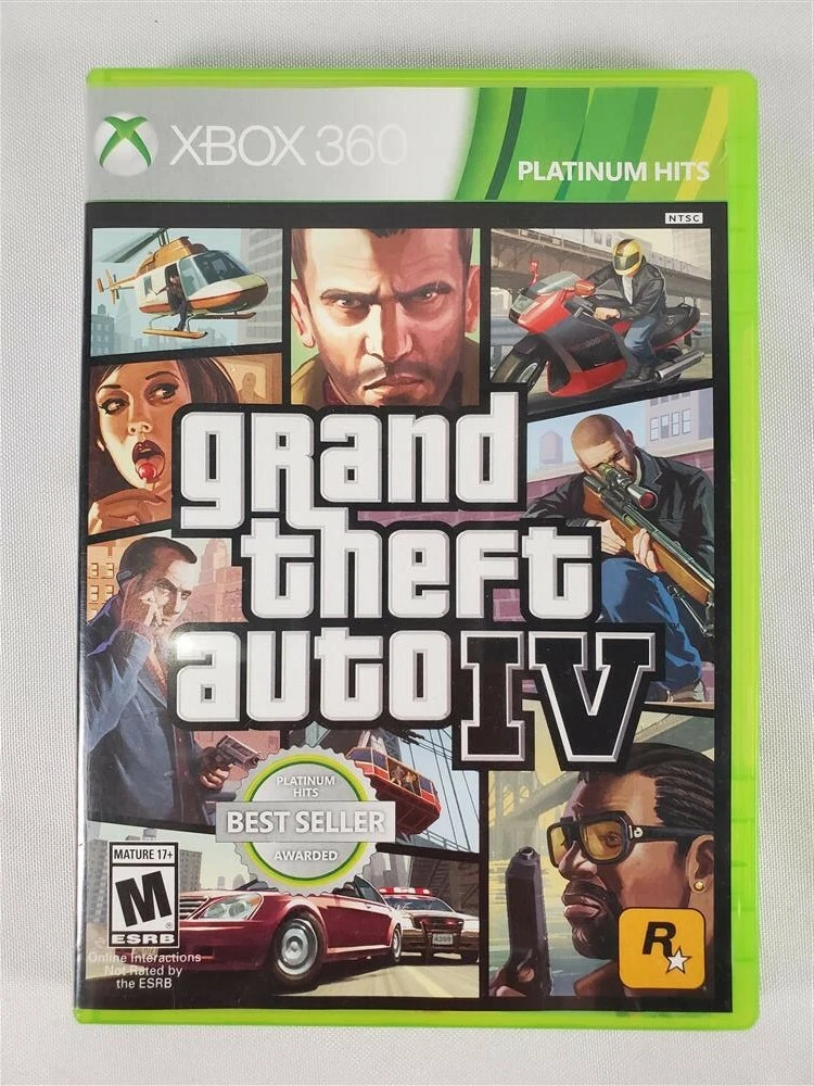 Grand theft auto online iv xbox 360