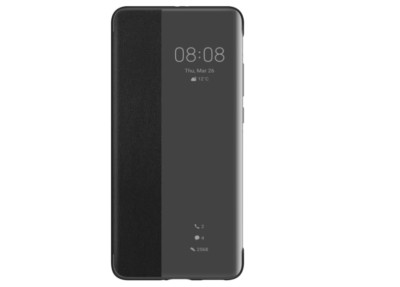 HUAWEI P40 Smart View Flip Mobile Phone Case Black