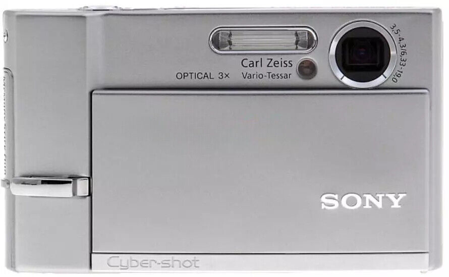 索尼Cyber Shot DSC-T50 720 万像素CCD 复古数码相机- 90% 全新 索尼Cyber Shot DSC-T50 720 万像素CCD 复古数码相机- 90% 全新