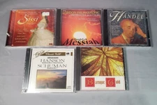 Classical CD Lot of 5 Sissi Handel Hanson Schuman Baroque  NEW FACTORY SEALED