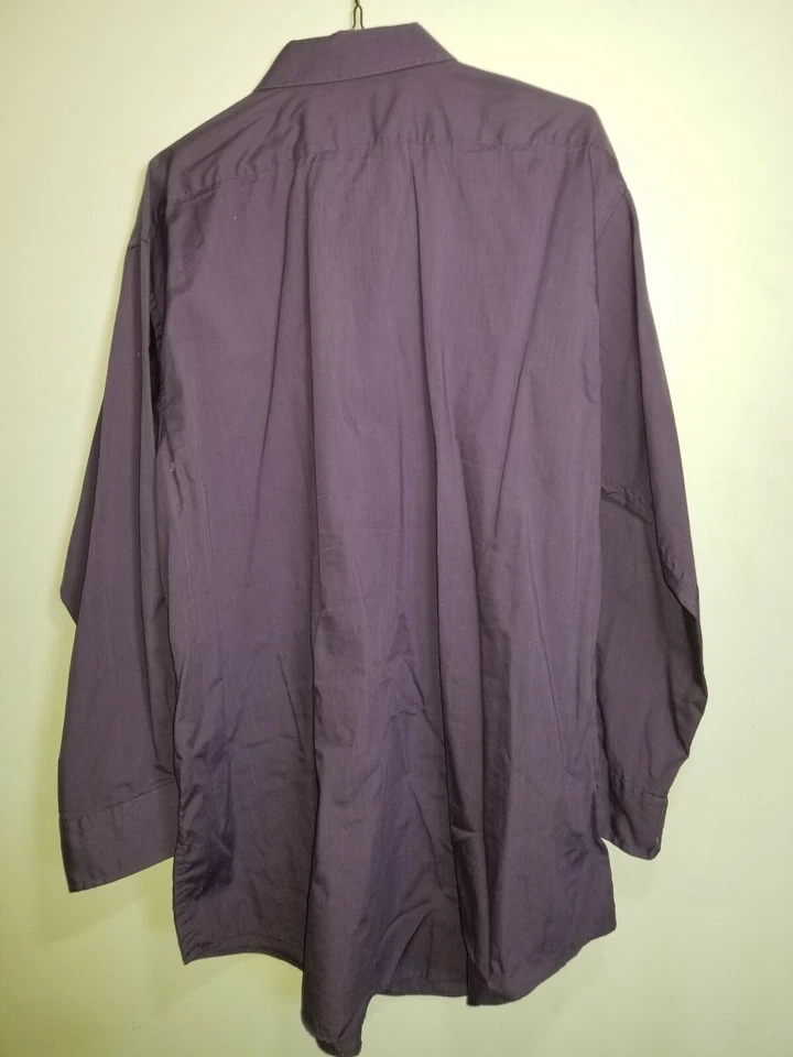 JOHN BLAIR PÚRPURA/CIRUELA HOMBRE MANGA LARGA VESTIDO/CAMISA INFORMAL - PÚRPURA - CIRUELA - 17 Foto 2 de 3