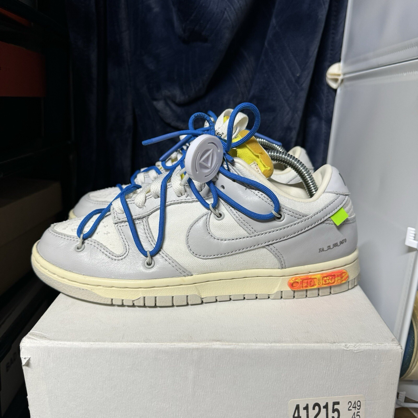 OFF WHITE X NIKE Off White x Nike Dunk Low 10 di 50 taglia 8 DM1602 112