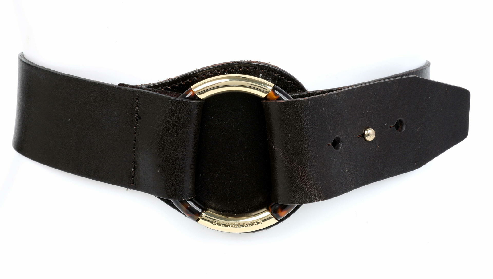 Эластичный пояс для спины MICHAEL Michael Kors 273172 для верховой езды Размер ML Шоколадный 11590₽