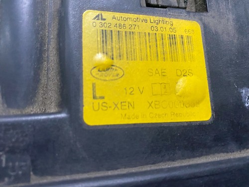 2003-2005 RANGE ROVER HSE LEFT SIDE DRIVER SIDE XENON HEADLIGHT OEM XBC000358 - Picture 3 of 3