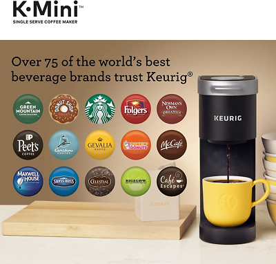 Keurig K-Mini Coffee Maker, Single Serve K-Cup Pod Coffee Brewer Keurig K-Mini Coffee Maker, Single Serve K-Cup Pod Coffee Brewer