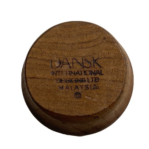 Mid-Century Dansk teak wood bottle stopper, decanter top replacement - Picture 2 of 6