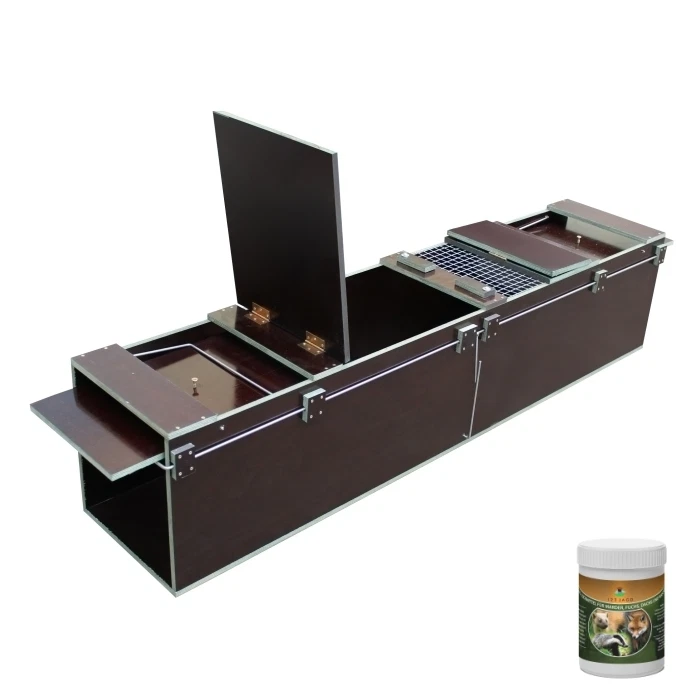 LOREK JAGDBEDARF 180x31x34cm Fuchsfalle Waschbärfalle Kastenfalle Marderfalle Falle