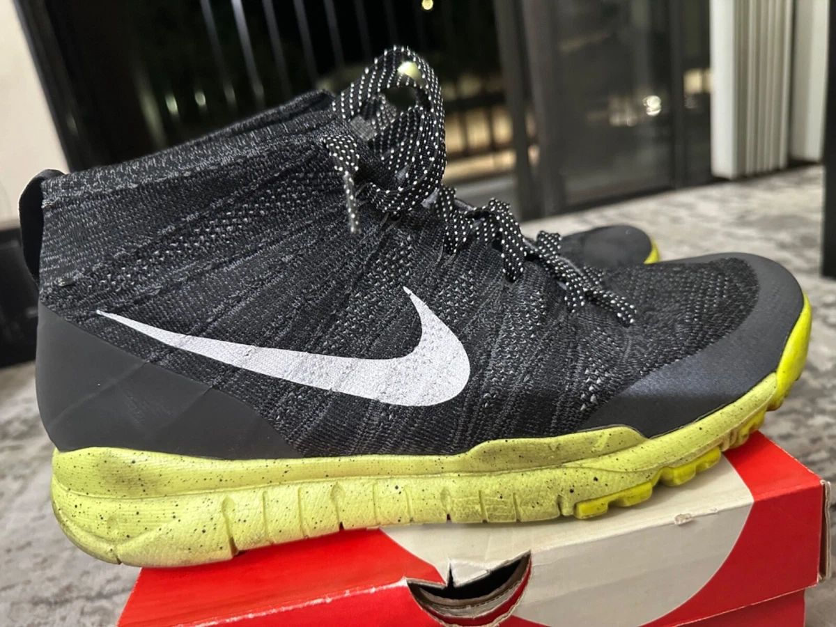Nike Flyknit Trainer Chukka FSB Black Volt for Sale | Authenticity