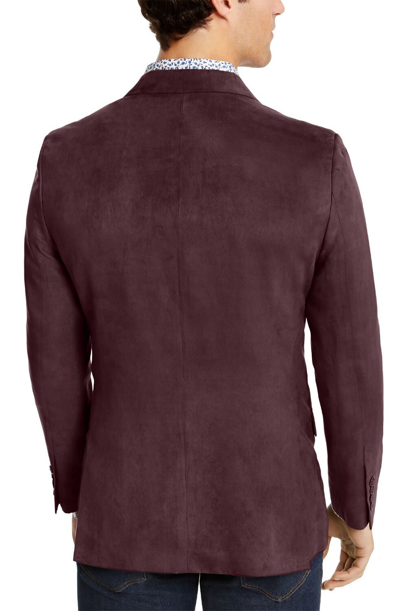 Nautica Mens Branford Modern-Fit Faux-Suede Sport Coat 42 Nautica Mens Branford Modern-Fit Faux-Suede Sport Coat 42