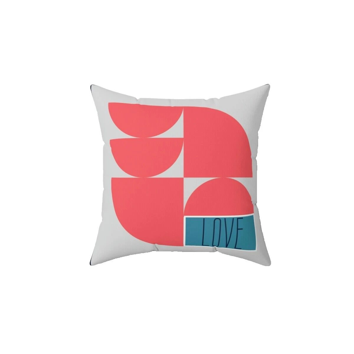 Words & Phrases Square Modern Home Décor Pillows
