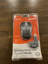 New NIB Microsoft Wireless Notebook Optical Mouse 3000 PC Windows Mac