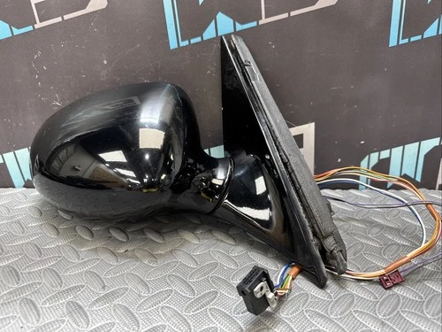 OEM 1999-2003 BMW M5 E39 DOOR MIRROR POWER FOLD BLACK RIGHT