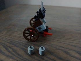 LEGO Ninja 3016 Boss With Cannon 100% Complete w Minifigures