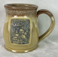 2021 Bones Coffee 4.5" NATIONAL LAMPOON Christmas Stoneware Mug Deneen Pottery