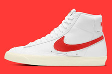 Nike Blazer Mid 77 VNTG Habanero Red Sail White CZ1055-101 Womens Size