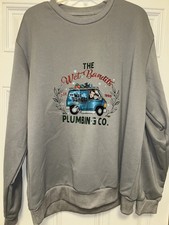 NEW The Wet Bandits Home Alone Funny Sweatshirt Gray 2XL