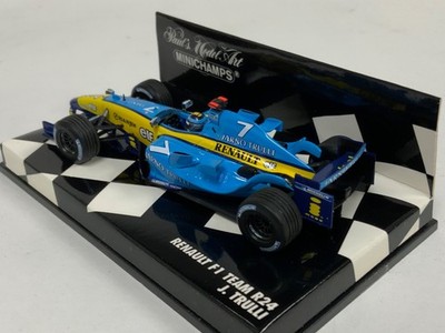 1/43 Minichamps Renault R24 from 2004 F1 Season of Jarno Trulli
