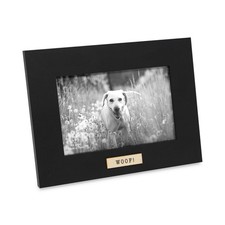 4x6 Wood Sentiments Dog Woof Picture Frame, Horizontal Keepsake Photo Frame ...