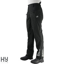 Waterproof Reflective Over Trousers for Riding by Hy Equestrian  BLACK   UNISEX