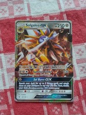 Lotto Carte Pokémon Solgaleo Gx 89/149 Sole E Luna Full Art A17