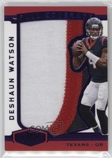 2018 Panini Plates & Patches Full Coverage Purple 7/15 Deshaun Watson #FC-DW 3hk