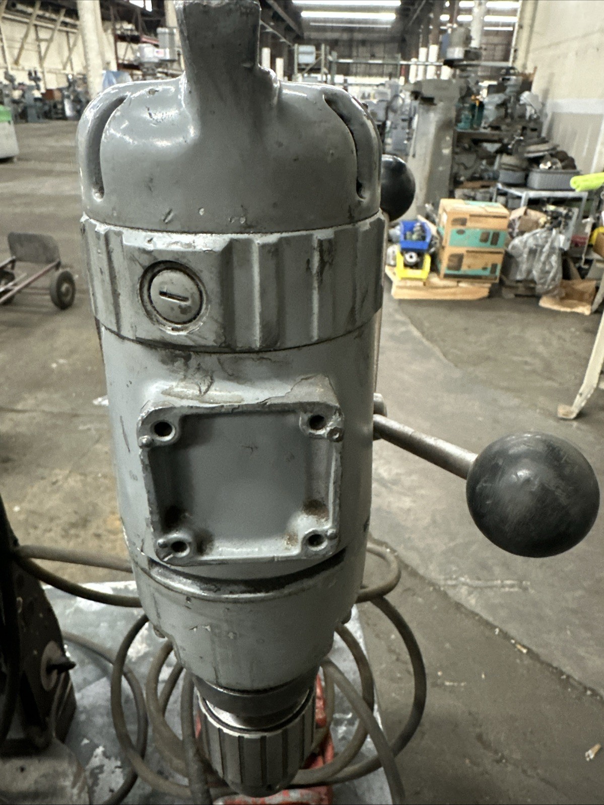 Machinist Bench Magnetic Drill Presses Lot Of 2 Port-O-Mag & Misc. Press