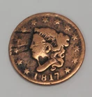 Photo of a 1817-P Large Cent from an eBay listing that sold on Jul 22, 2026