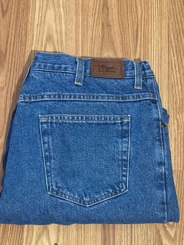 L.L. Bean Comfort Waist Men's Double L Managed Stretch Jeans 35x28
