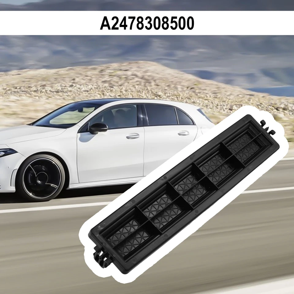 Black ABS Air Filter Cover Cap For Mercedes W177 W247 W118 2019+ A2478308500 - Image 4 of 4