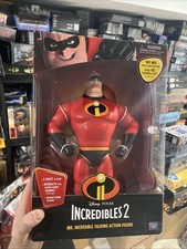 Disney Pixar Incredibles 2 MR. INCREDIBLE Talking Action Figure by Thinkway Toys