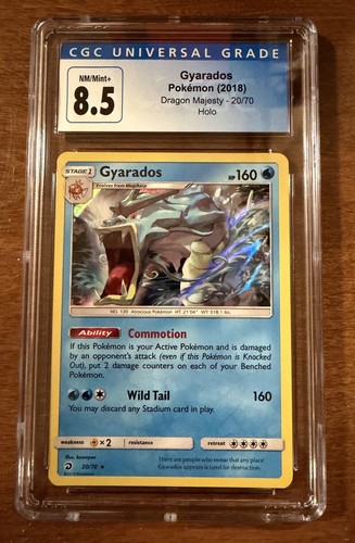 Gyarados graded CGC 8.5 for sale on eBay