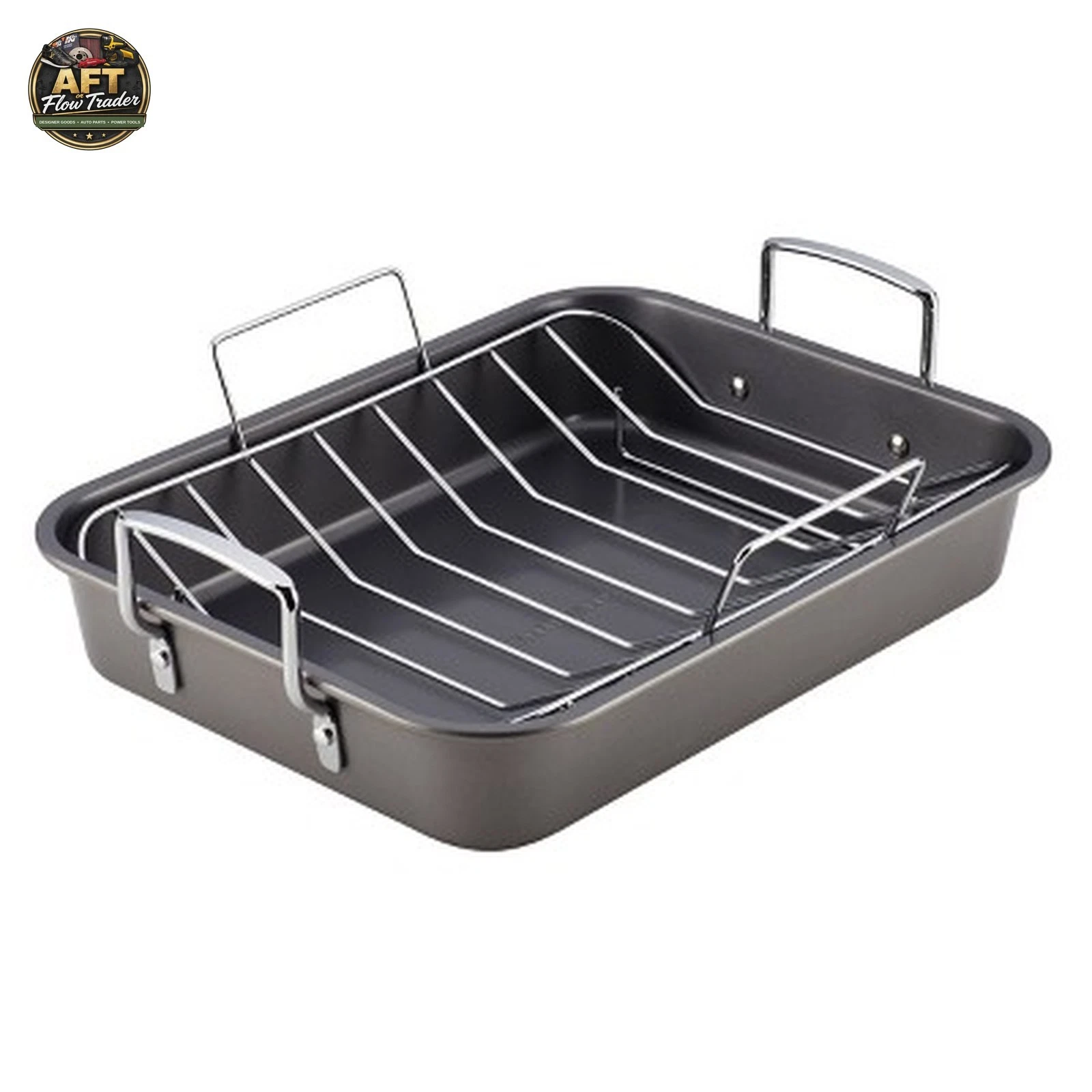 Farberware 12" x 16" Nonstick Roaster with Rack