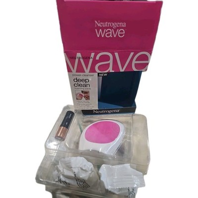 Neutrogena Wave Original Battery Operated Vibrating Power-Cleanser w 14 Pads
