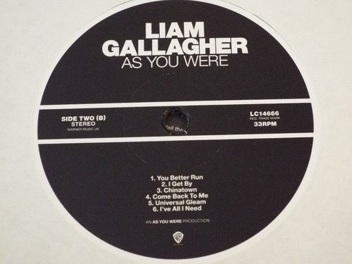 LIAM GALLAGHER/OASIS-AS YOU WERE-W.BROS - Picture 6 of 6
