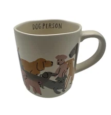 Opalhouse Dog Person Coffee Mug 16oz Stoneware Dogs Puppies Animal Lovers