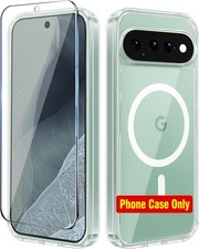 Slim Shockproof Clear Case for Google Pixel 11 Pro, Magnetic Cover with Screen P