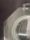 Vintage HEISEY Octagon Green Moongleam Platter 12” — photo 4