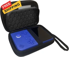 Xmaspanda Carrying Case for RG40XXV R36 MAX, Retro Game Only, Black 