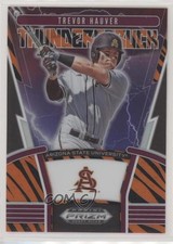 2020 Prizm Draft Picks Thunderstruck Tiger Stripes 22/99 Trevor Hauver 0fl0