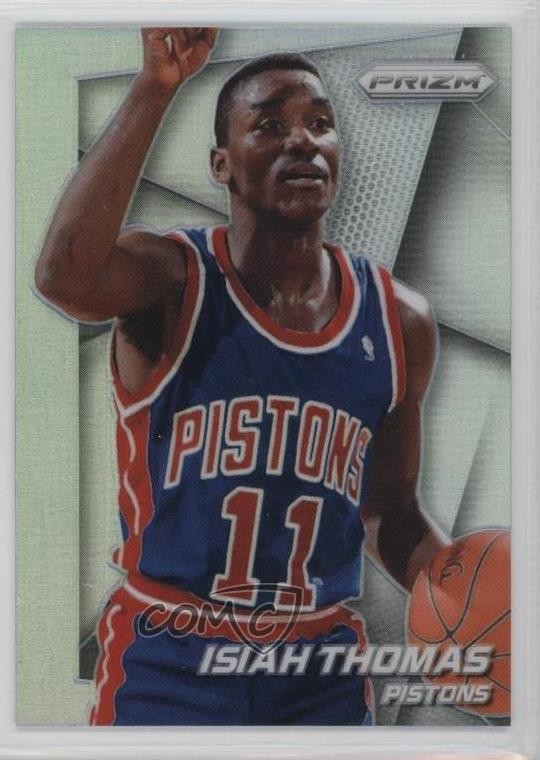 2014-15 Panini Prizm Silver Prizm Isiah Thomas #162 HOF z0c