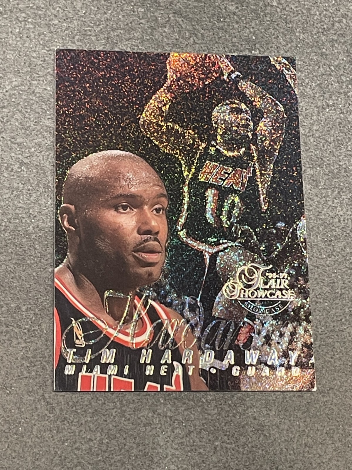1996-97 Flair Showcase Row 0 Tim Hardaway #52 Miami Heat