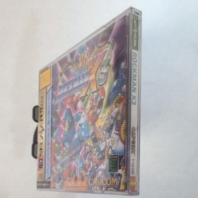 Sega Saturn Rockman X3 Capcom Game Sealed Unopened Japan