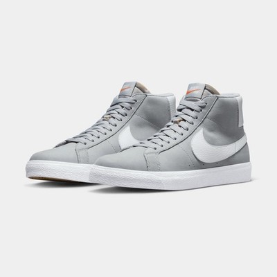 Nike Sb Zoom Blazer Mid ISO 11 Wolf Grey/White