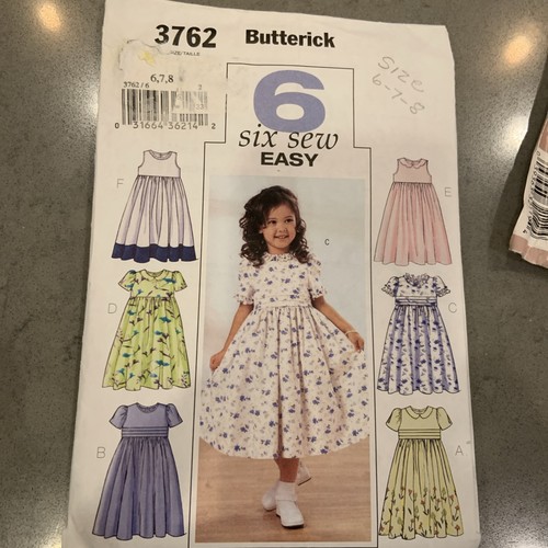 Various Girl’s Dresses Sewing Patterns, Your Choice 4.99 - Picture 2 of 24