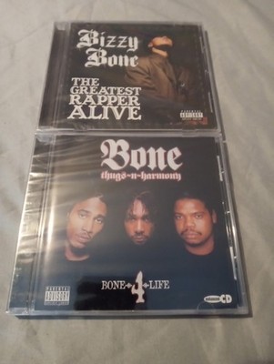 2 Cds- Bizzy Bone - ''The Greatest Rapper Alive'' & ''Bone 4 Life''