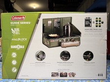 Coleman Dual Fuel 424 Camp Stove Green – USA Made – Dual Burner